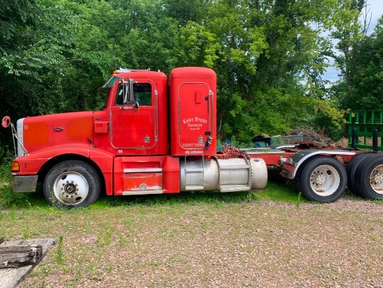 *** 1988 Peterbilt 377 Semi Tractor, 36" Sleeper, 13 Speed, 3406B Cat