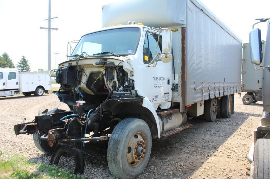 Sterling Truck with 24' Curtain Side Body, Tandem Axle, Air Ride, no engine