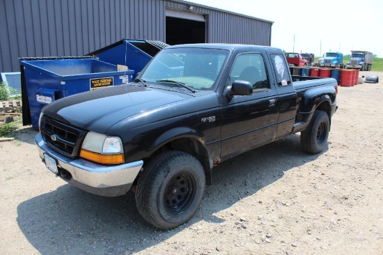 *** 1999 Ford Ranger XLT Pickup, 4x4, 3.0L, Auto Trans, Ext Cab