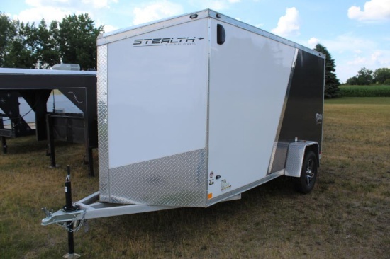 *** 2018 Stealth Cobra Cargo Trailer, Single 3500# Axle, All Aluminum