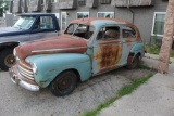 1946 Ford Coupe, 6 Cyl Flathead, 3 Speed, not running, bad glass, no title