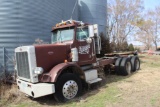 ***1979 Peterbilt 359 SBA Day Cab Semi Tractor, Sliding 5th, Merritt Alum Headache Rack,