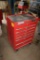Waterloo Traxx Series Rolling Tool Chest with Jeep Axle Tools and Contents