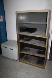 Printer Stand, (2) Cabinets