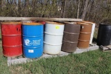 (10) Steel 55 Gallon Barrels