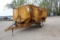 KNIGHT 3130 REEL AUGER FEEDER WAGON, 3 AUGERS, LEFT HAND DISCHARGE, WEIGH TRONIX 615 MONITOR,
