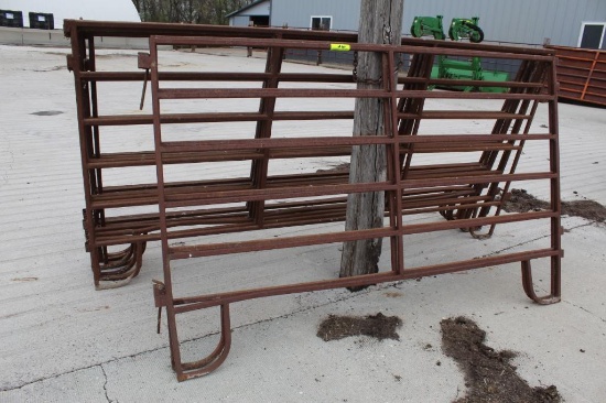 (2) APPROX 8' CORRAL PANELS, $ X 2