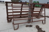 (2) APPROX 8' CORRAL PANELS, $ X 2