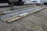 VARIOUS WOOD POST AND HEADERS, VARIOUS LENGTHS