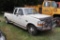 ***1993 Ford F-350 Dually, Ext Cab, 2 Fuel Tanks, 5th Wheel Ball, Transmission Leak,