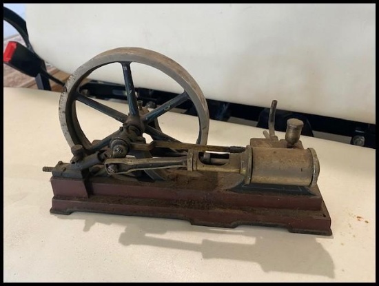 Scale Model Hit and Miss Engine, Does Function, Salesman Sample?, Very Unique and Rare!