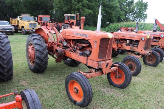 Allis Chalmers WD 45, Dsl, WF, 14.9-24 Power Slides, Pto, Fenders, Lights, Pully, Tank Heater,