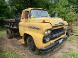 *** 1959 Chevy Viking 50 Dump Truck, St. Paul Steel Box & Hoist, Part/Repair, TITLE