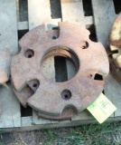 SET OF FARMALL FRONT TRACTOR WHEEL WEIGHTS?, ONE MONEY FOR THE PAIR