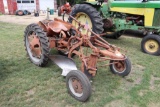 Allis Chalmers G, Gas, WF, Fenders, Light, 7.2-30, 1 Bottom Plow