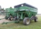 BRENT 440 GRAVITY WAGON, PIT/SIDE CHUTES, SIDE WINDOWS, SURGE BRAKES, LIGHTS, 425/65R22.5 TIRES