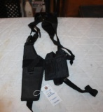 SHOULDER HOLSTER WITH 2 CLIP HOLDERS