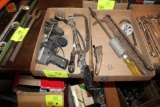 (2) BOXES TORQUE WRENCH, NAIL PULLER, SLIDE HAMMER, SMALL WRECKING BAR, STEERING WHEEL PULLER & MORE