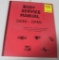 1939-1940 Body Service Manual, GM