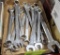 OPEN ENDING BOX END WRENCHES, SOME ARE SNAP-ON