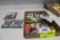 (2) BOXES OF NASCAR ITEMS, INCLUDING (2) DAYTONA COMMEMORATIVE EDITION GENUINE TRACK PIECES,