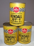 (3) 1 Qt Paper Kendall GT-1, (2) Unopened, (1) Opened