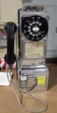 Rotary Dial Stainless Steel Pay Phone
