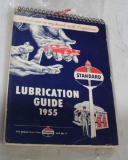 1955 Standard Lubrication Guide, Spiral Bound