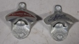 (1) Shell, (1) Grain Belt Bottle Openers