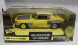 Ertl NIB 1/18 Unrestored 1969 ZL1 427 Camaro, Limited Edition, 1 of 599, Unrestored Series, Issue #6