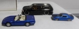 (3) Cars in Box, Corvette, Camaro, Yukon XL