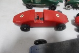 (6) Cars in Box, Pinewood Derby Cars