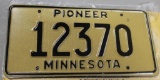 MATCH SET OF PIONEER PLATES, NEW