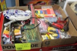 (2) BOXES, CAR ELECTRICAL, FUSES, CONNECTORS, TESTERS AND MORE