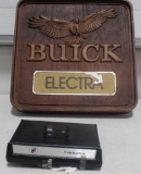 BUICK ELECTRA SIGN, BUICK TISSUE HOLDER