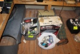 MISC. PAINT SUPPLIES AND ELECTRIC HEATER