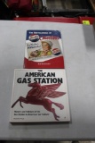 (2) BOOKS, ENCYCLOPEDIA OF PEPSI, AND AMERICAN GAS STATION