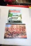 (2) BOOKS, AMERICAN AUTOMOBILES, AND OLYMPIAN CARS