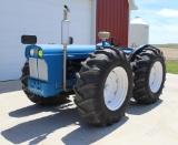 1960 FORDSON MAJOR COUNTY SUPER 6, DIESEL, FIRESTONE 18.4-30, FRONT WEIGHTS, 3 PT, SINGLE HYD,
