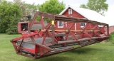 VERSATILE 400 SWATHER, 17' BAT REEL, FOR INDUSTIAL GAS , GOODYEAR 11.2-24 FRONTS, SERIAL #16349