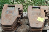 (14) FORD SUITCASE WEIGHTS, $ X 14