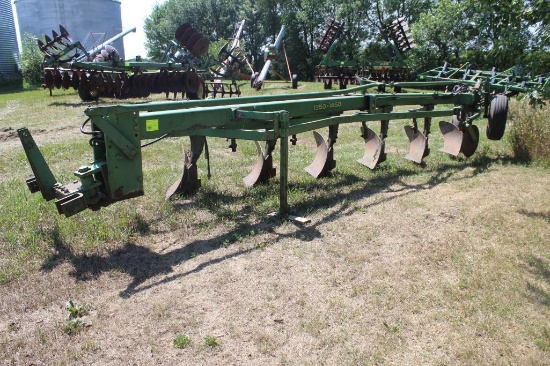 JD 1350-1450 6-16" Trip Bottom Plow, (6) Coulters, Semi Mount