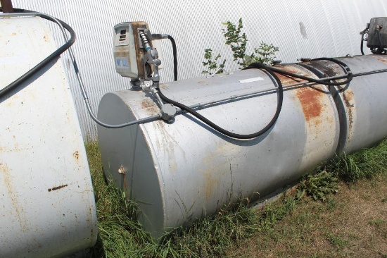 500 Gal Diesel Barrel With Gasboy Pump & Meter, Auto Shutoff