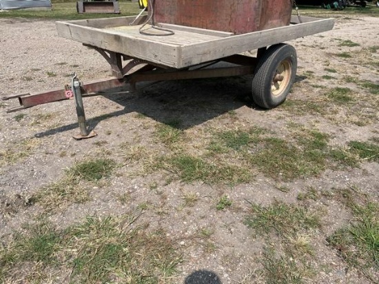 APPROX 68"X104" TWO WHEEL UTILITY TRAILER, NO TITLE