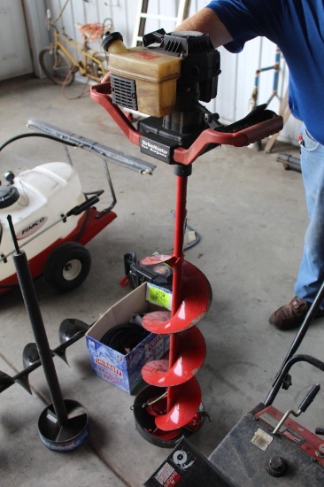 STRIKE MASTER LAZER MAG ULTRA ICE AUGER, GAS POWERED, 10" AUGER