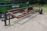 HOMEMADE SINGLE AXLE HEAD MOVER TRAILER, FOR UP TO 20' HEADS