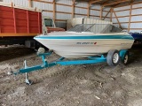 *** 1993 BAYLINER CAPRI 1800 FIBERGLASS BOAT, 18'3