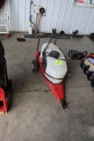 FINCO YARD SPRAYER, APPROX 25 GAL, PULL TYPE, BOOM AND WAND