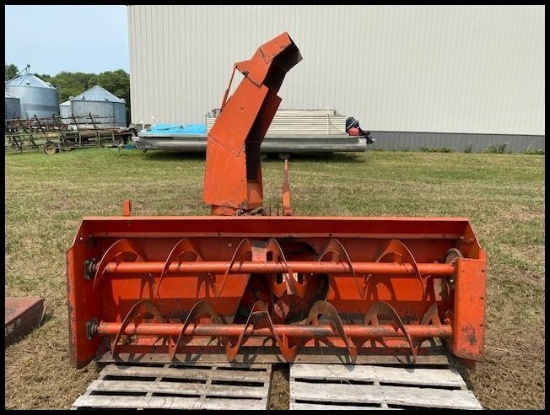 92" INLAND DA92 SNOWBLOWER, 3PT, 540 PTO, 2 AUGER, MANUAL SPOUT