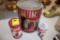 (3) Calumet Containers, large can is 10#